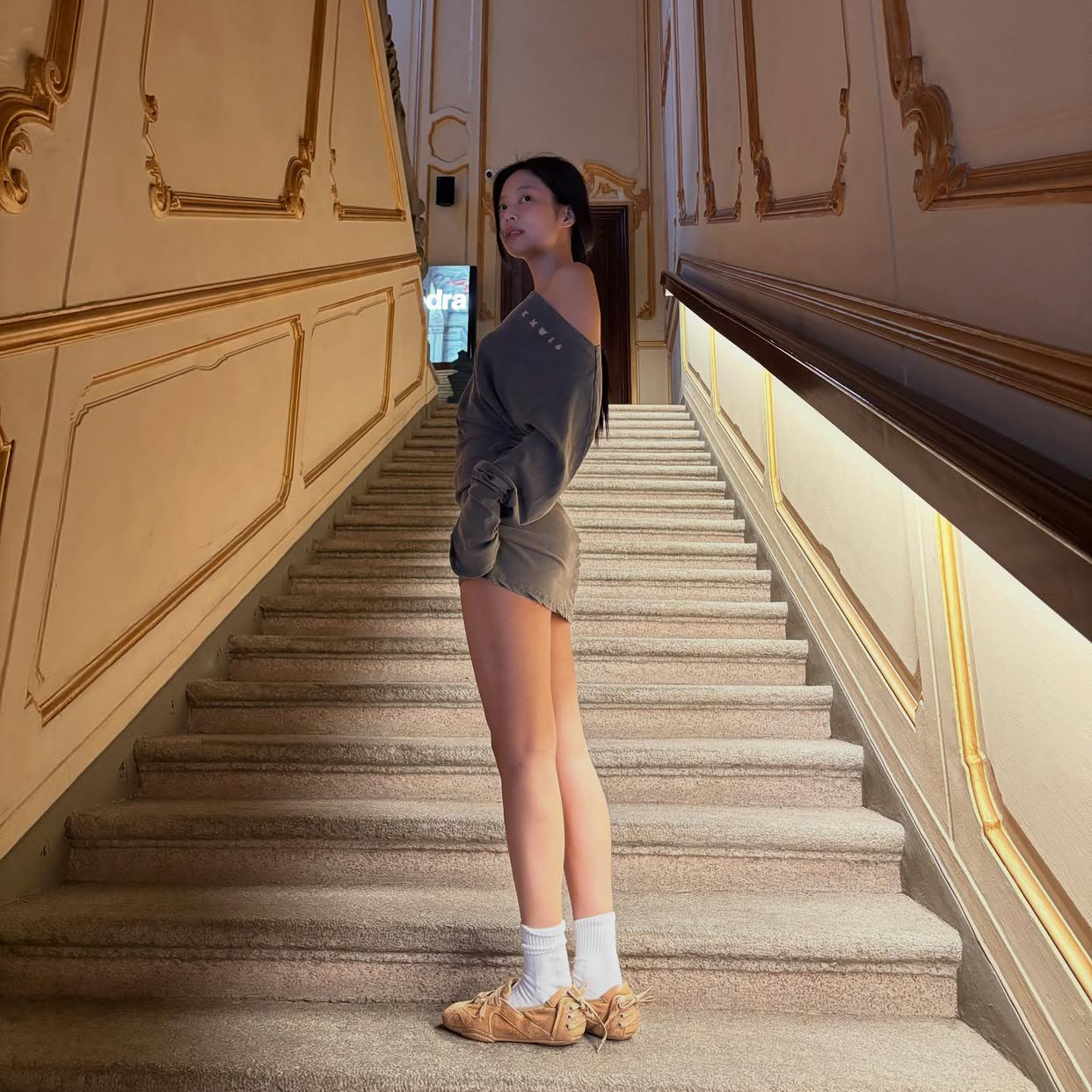 A moment captured by Jennie (BLACKPINK)'s fan