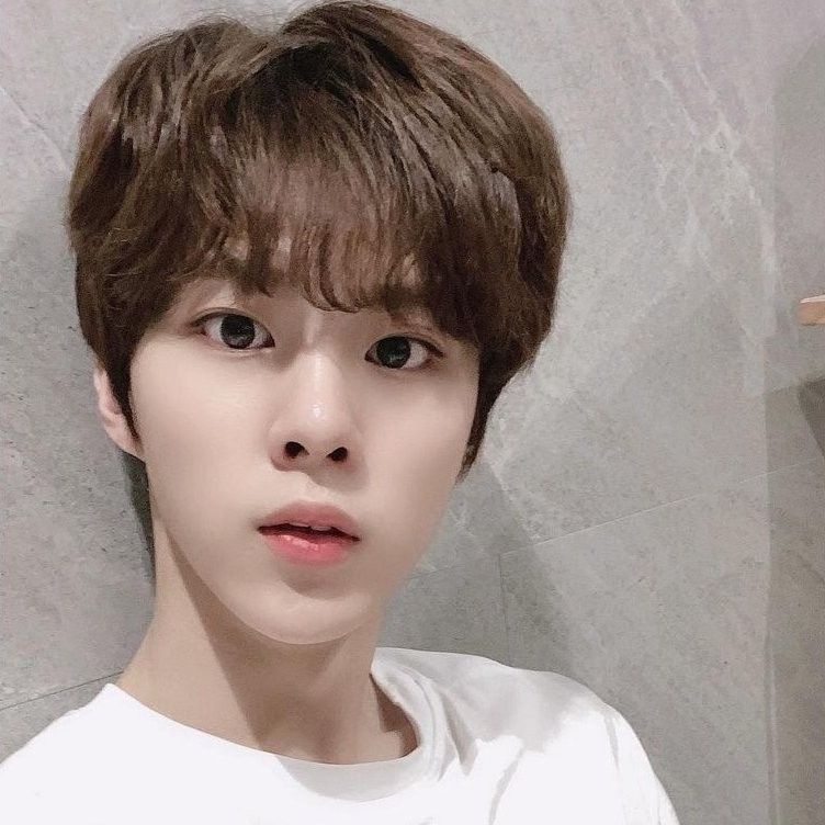 Recent activity shot of Kim Wooseok
