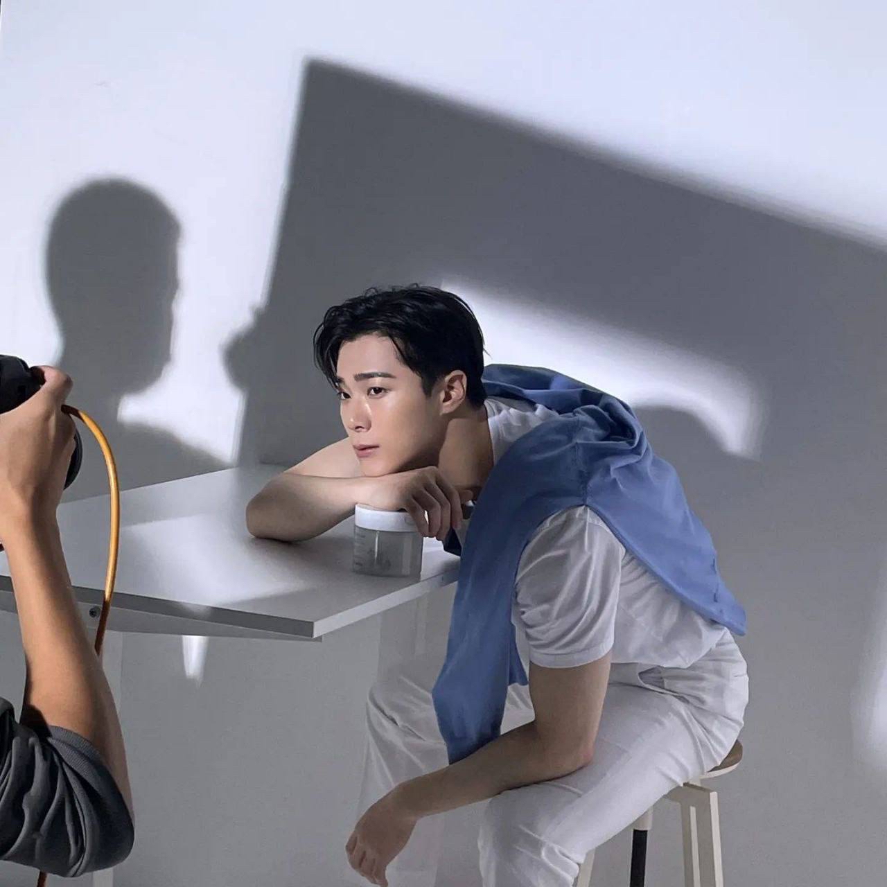 Recent activity shot of Moonbin (ASTRO)