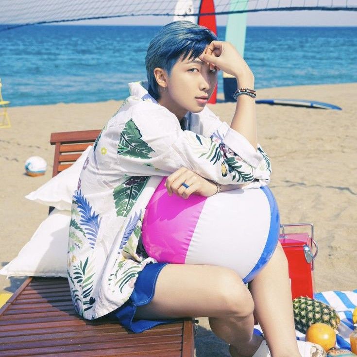 Recent activity shot of RM (BTS)