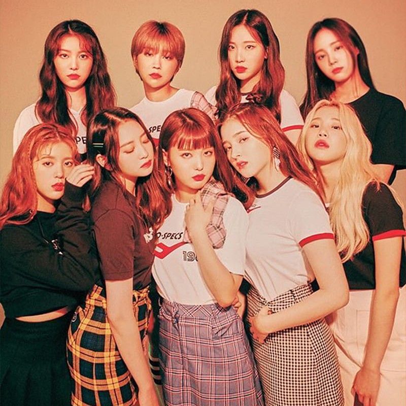 Recent activity shot of MOMOLAND