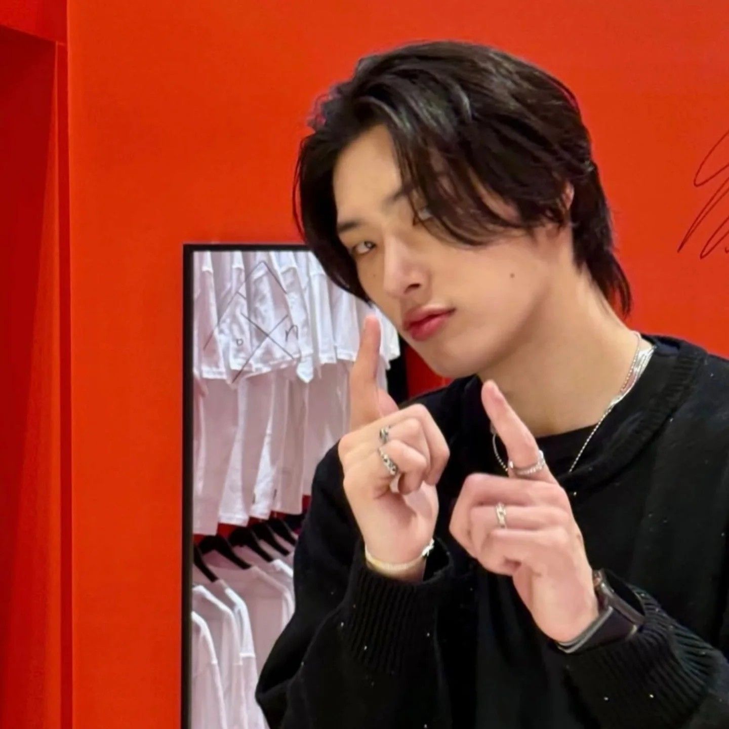 Foto terbaru Mingi (ATEEZ)