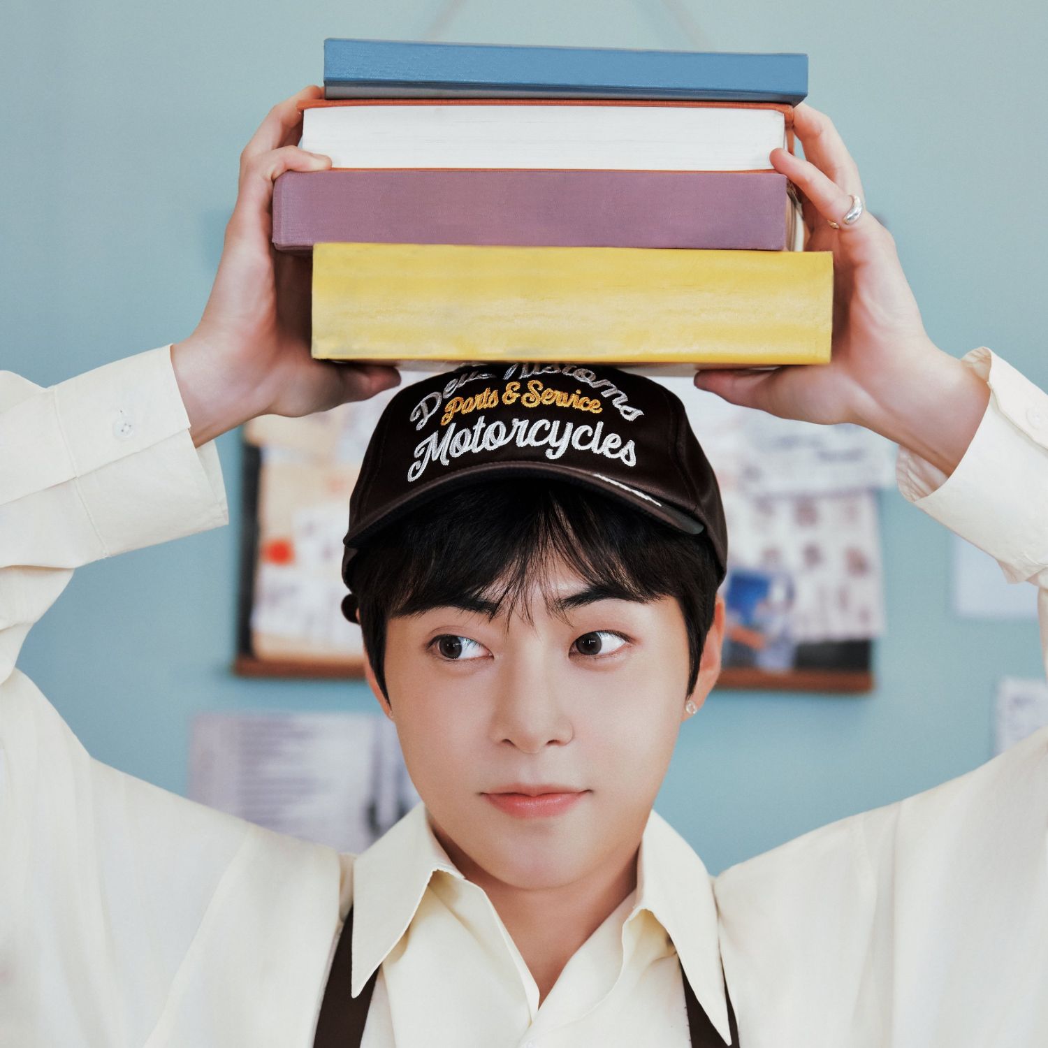 Recent activity shot of Xiumin (EXO)