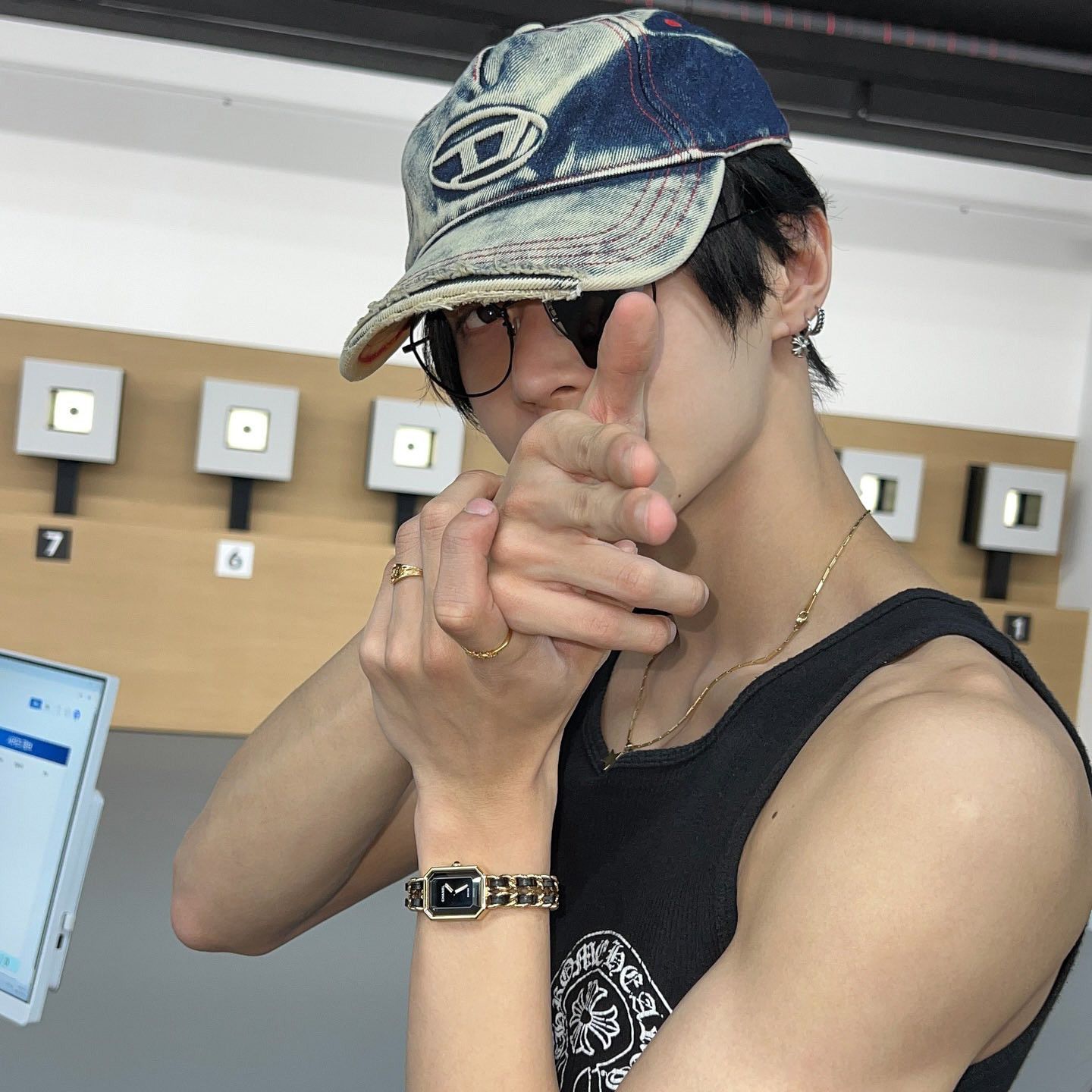 A moment captured by Wonbin (RIIZE)'s fan