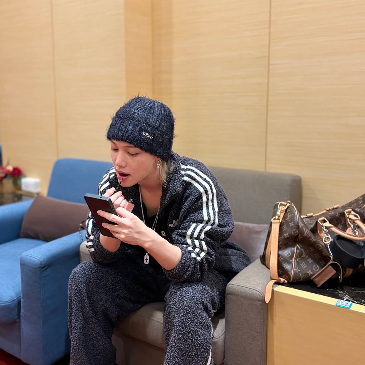 Recent activity shot of Felix (Stray Kids)