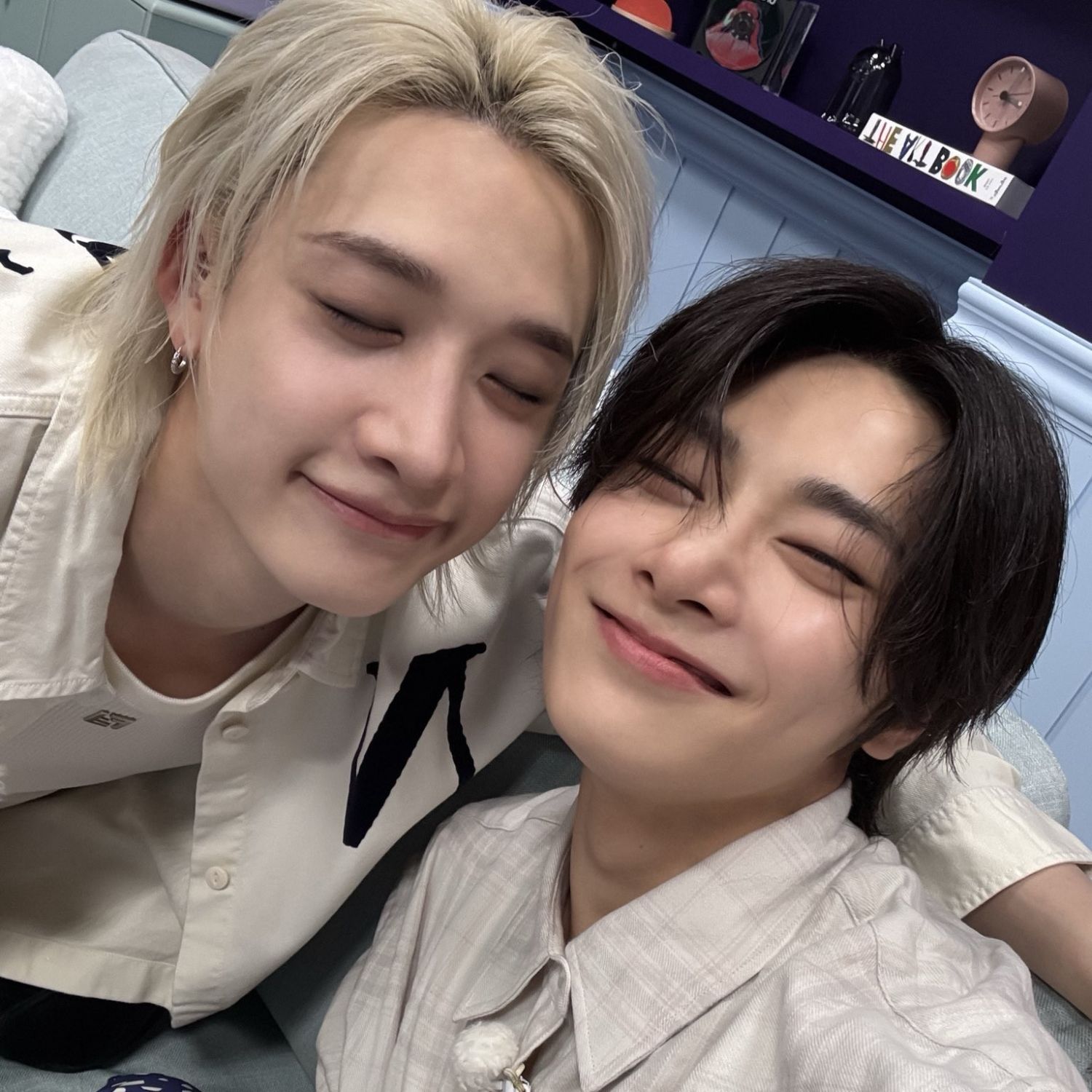 Recent activity shot of Bang Chan (Stray Kids)