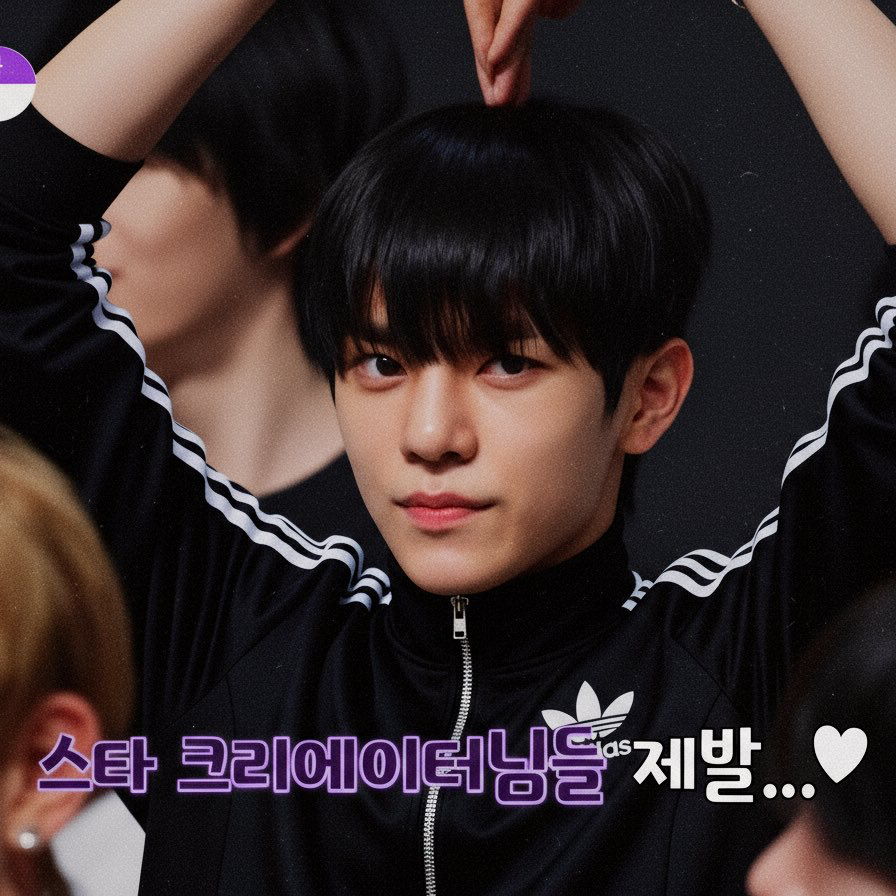 Behind-the-scenes cut of Park Donggyu