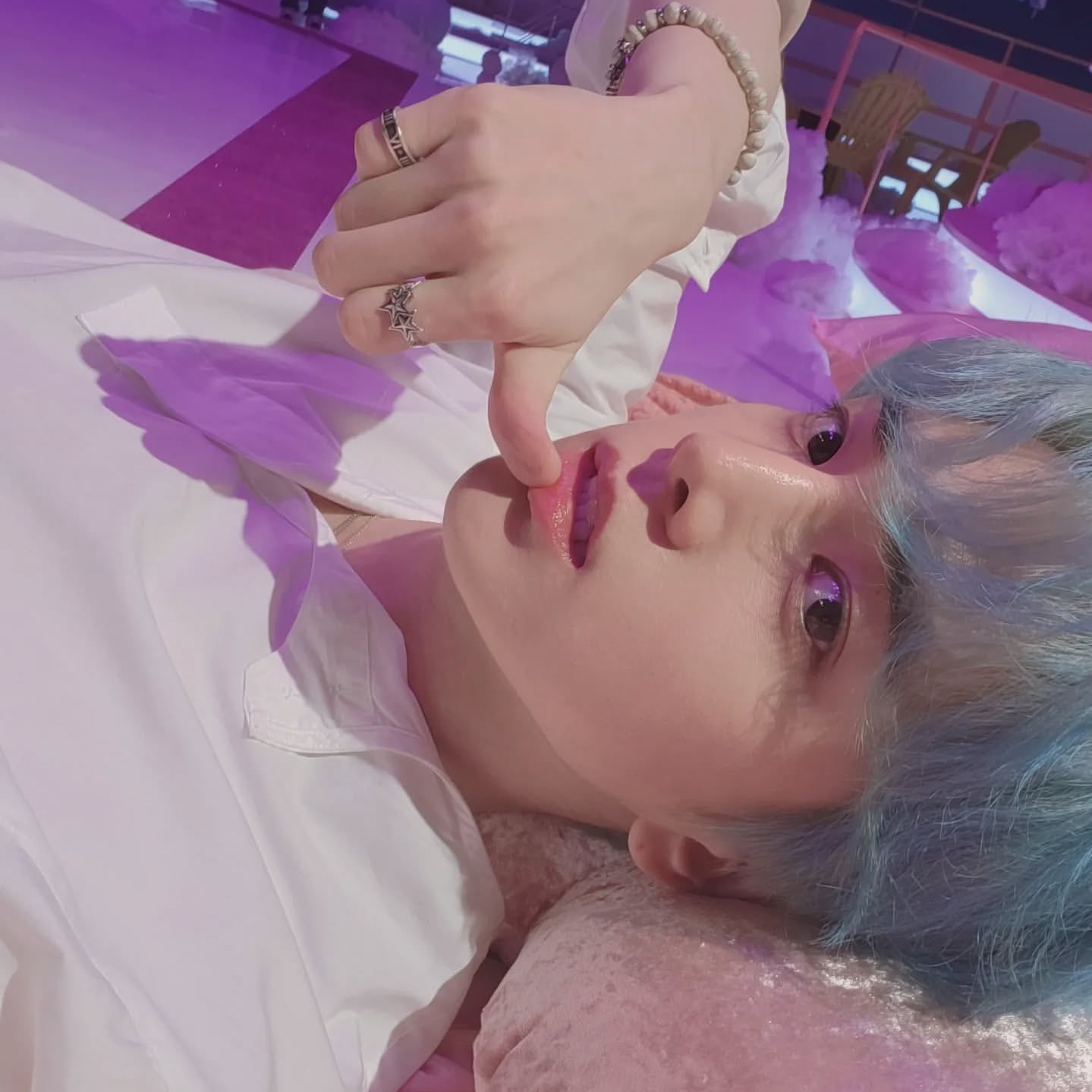 Recent activity shot of Younghoon (THE BOYZ)