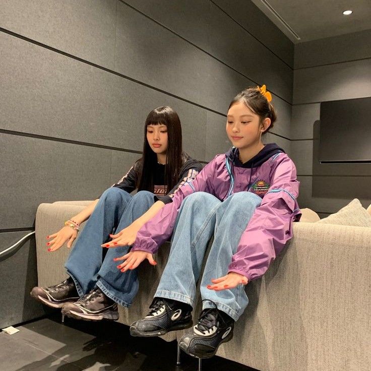 Recent activity shot of NewJeans