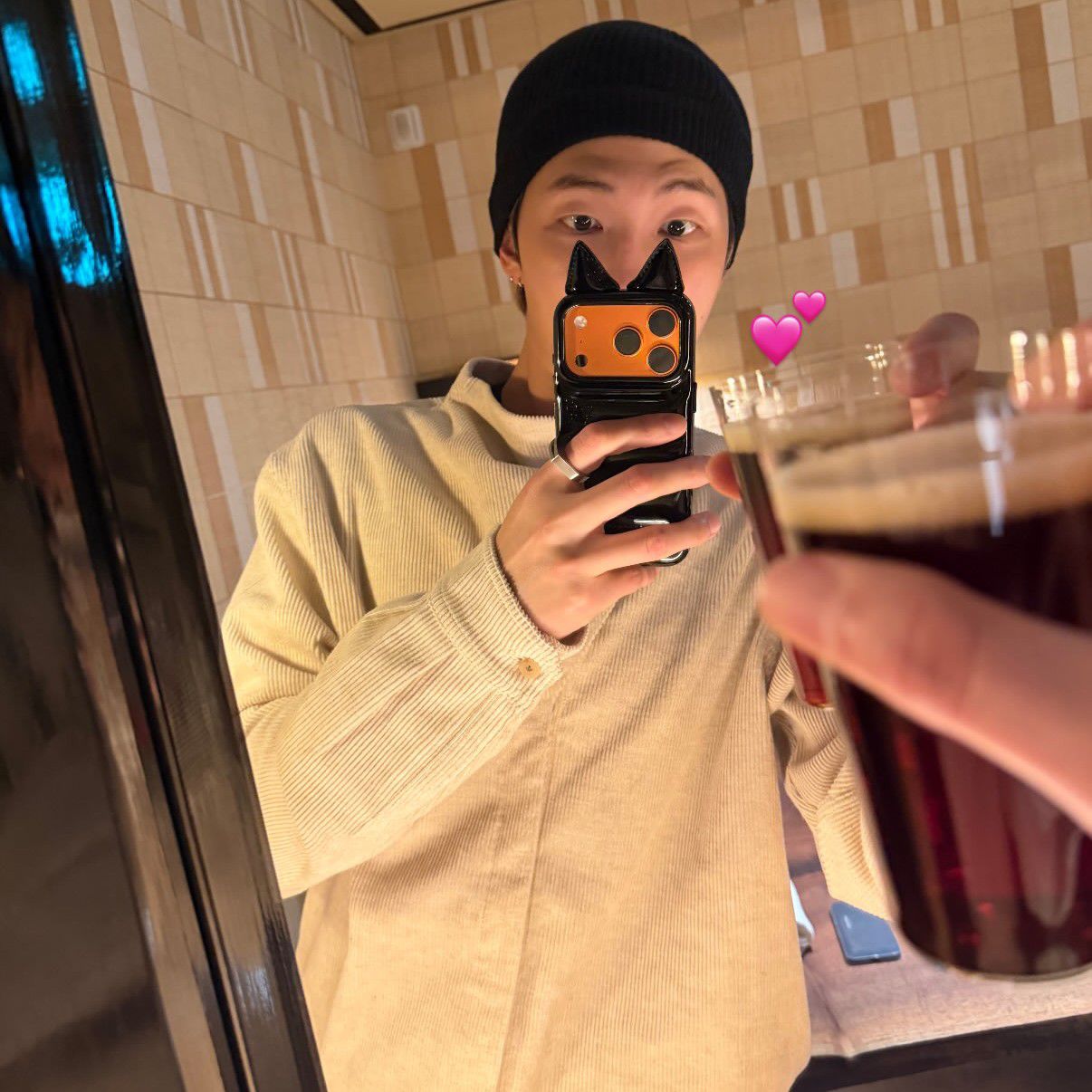 A moment captured by RM (BTS)'s fan