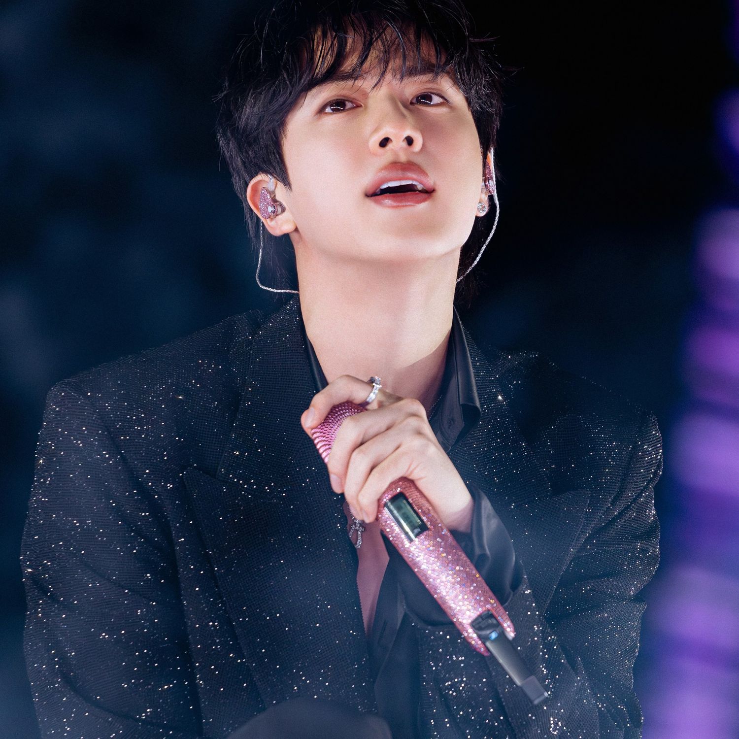 A moment captured by Jin (BTS)'s fan