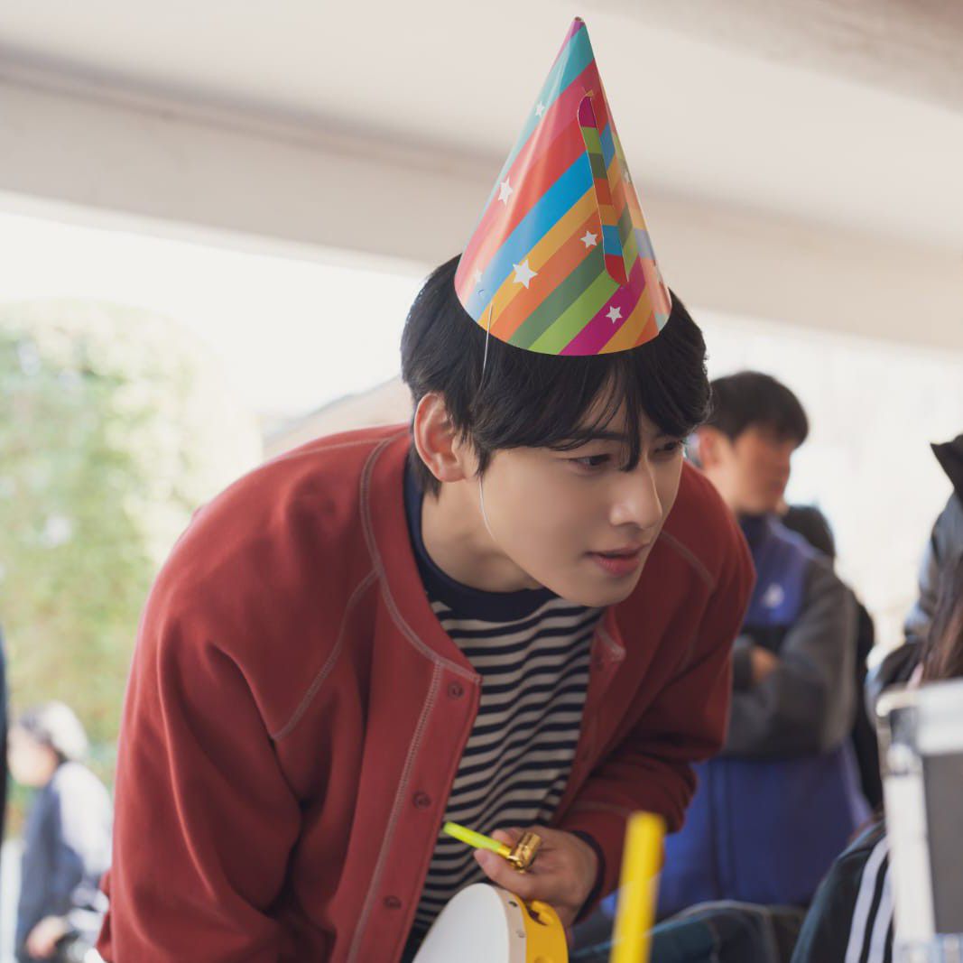 A moment captured by Eunwoo (ASTRO)'s fan