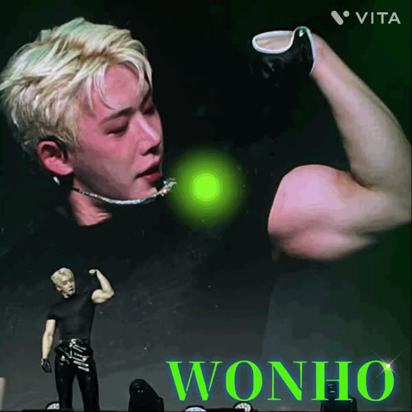 Signature photo of Wonho capturing their charm