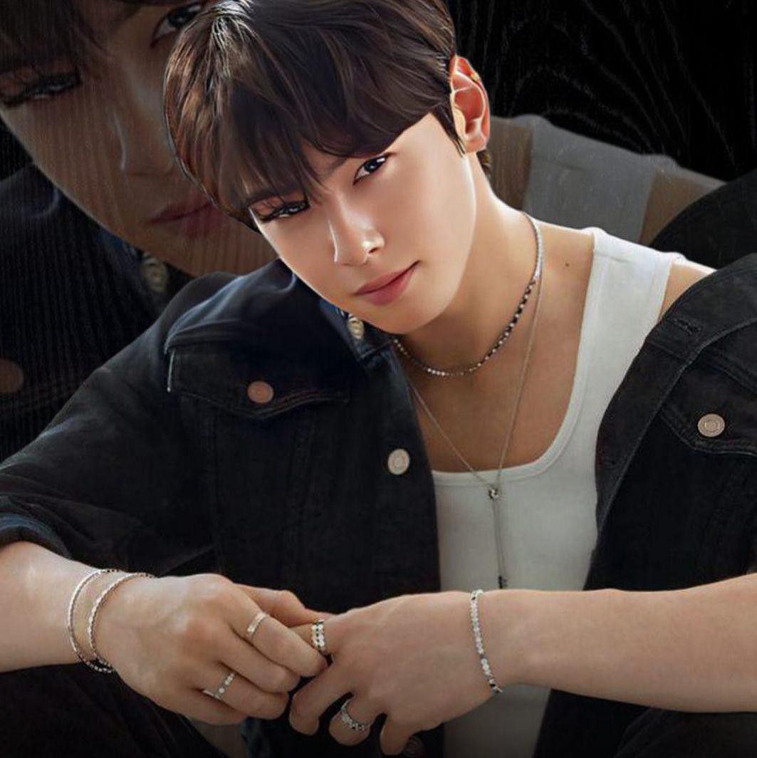 A moment captured by Eunwoo (ASTRO)'s fan