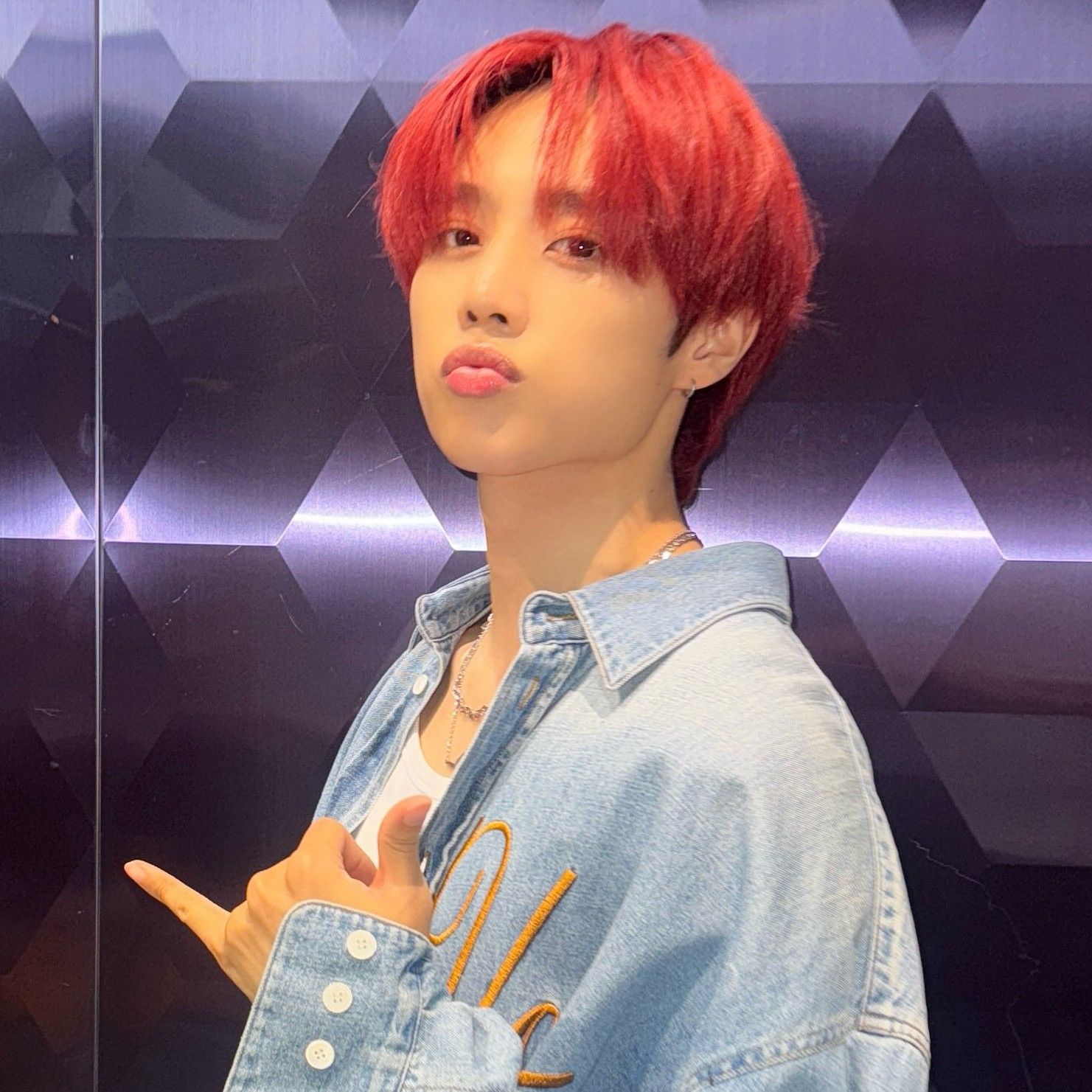 Recent activity shot of Sunwoo (THE BOYZ)