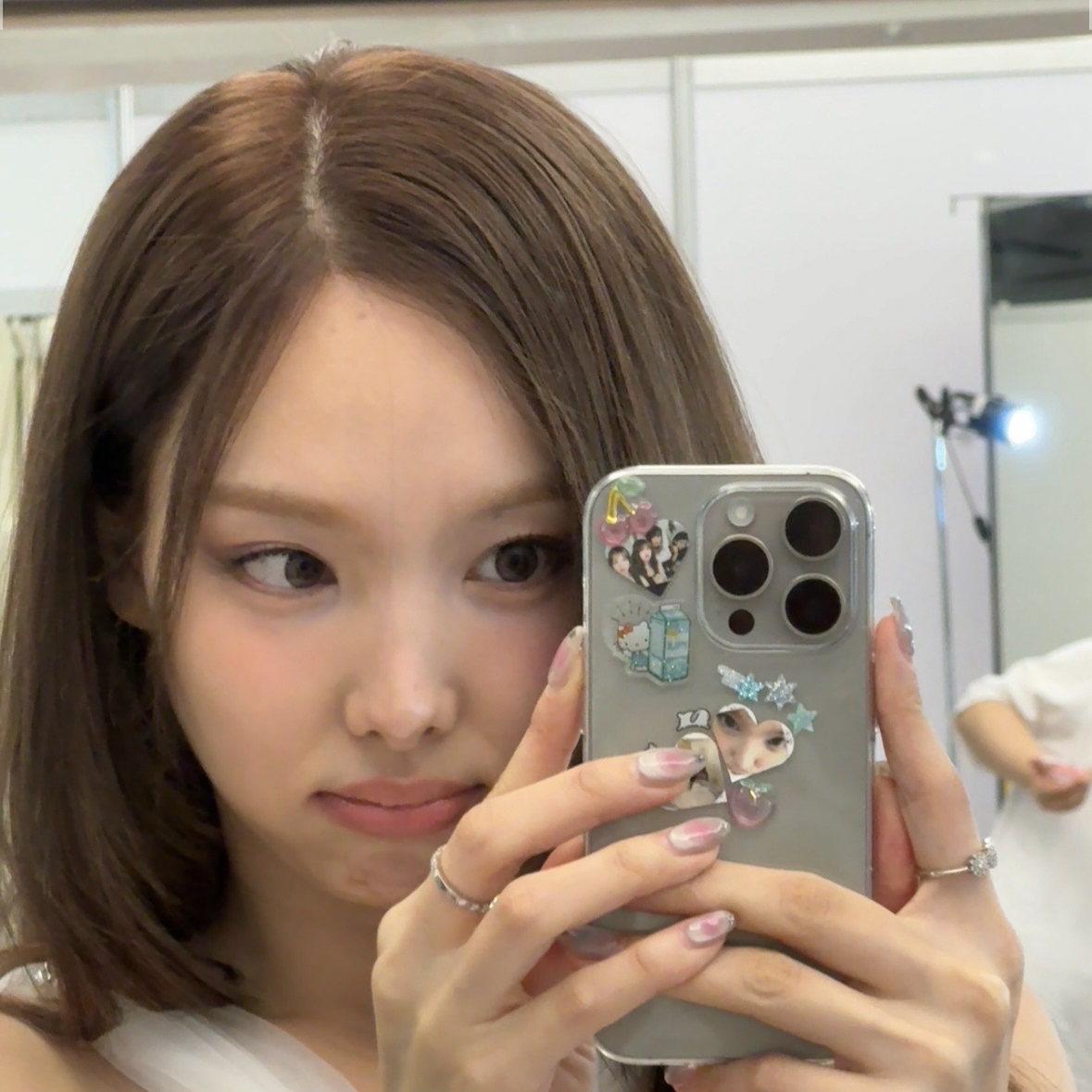A moment captured by Nayeon (TWICE)'s fan