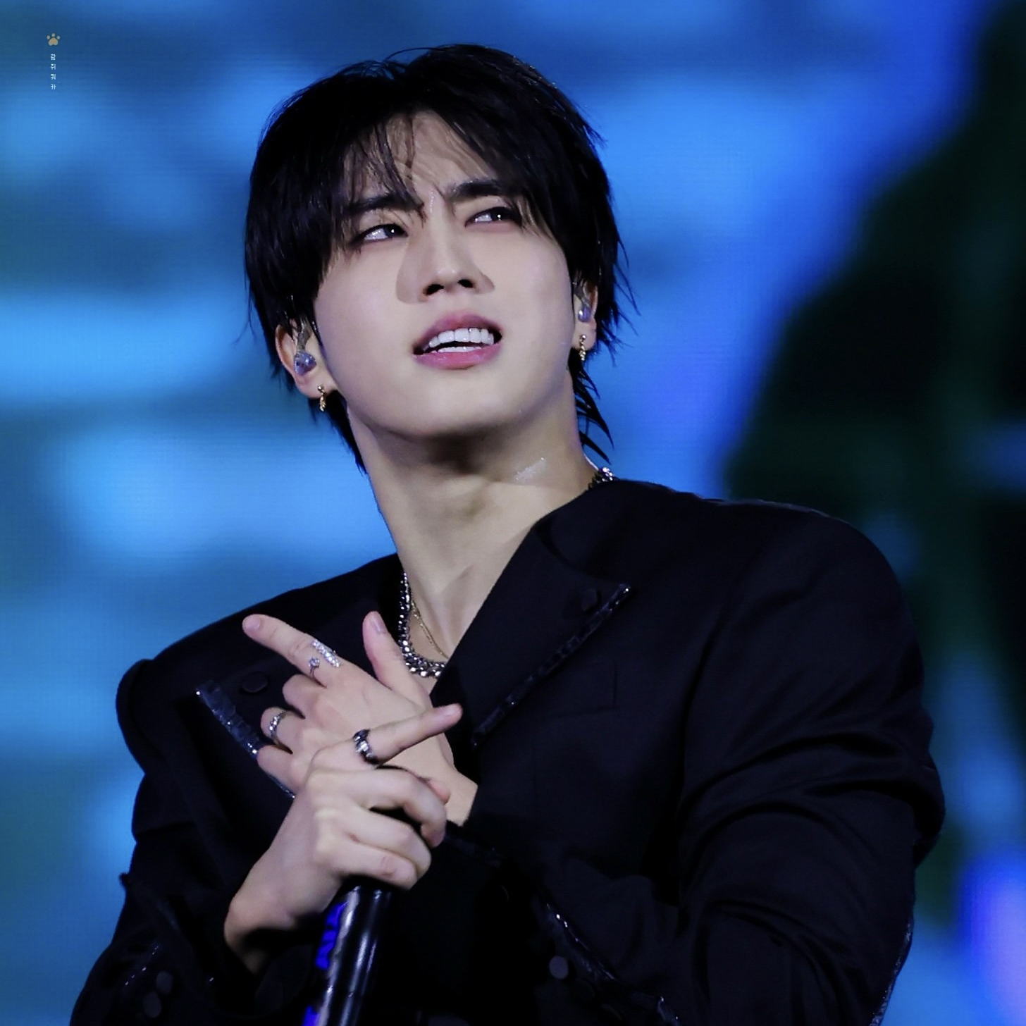 A moment captured by HAN (Stray Kids)'s fan