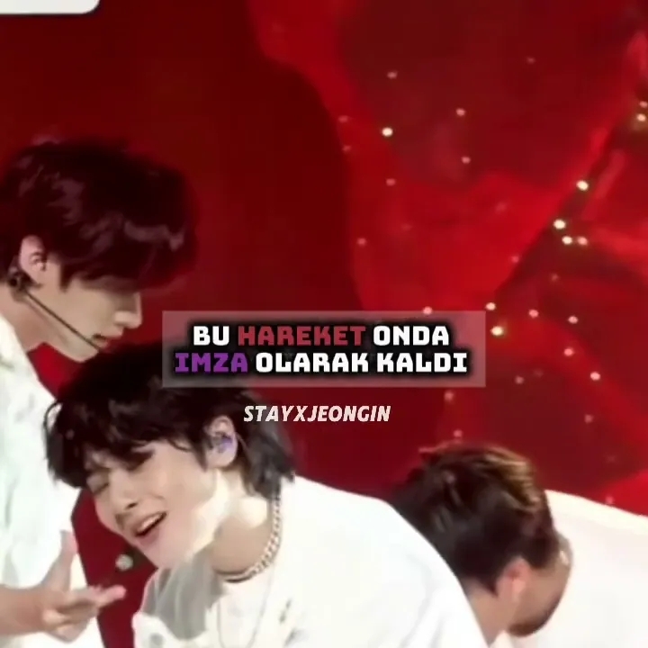 A moment captured by I.N (Stray Kids)'s fan