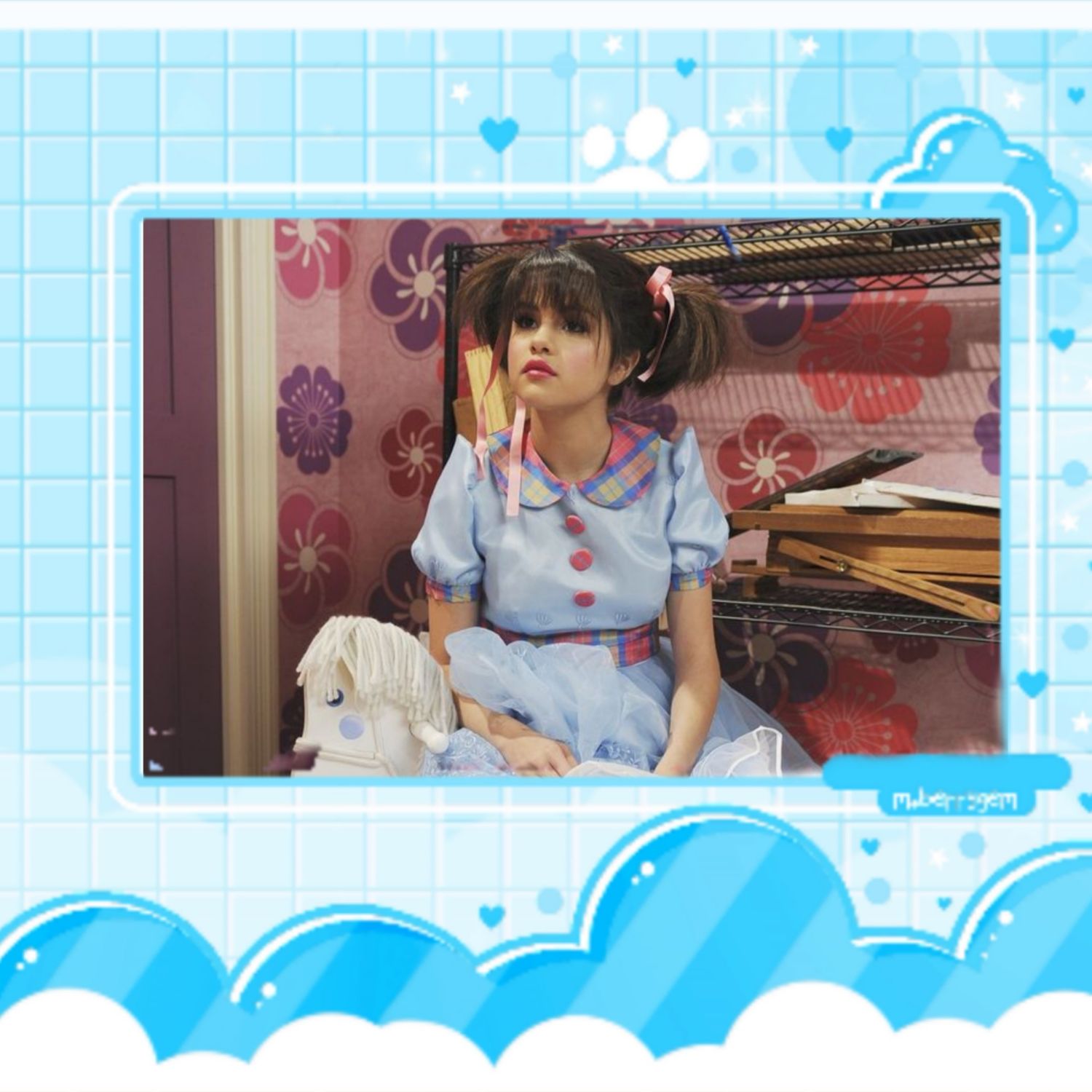 Behind-the-scenes cut of Selena Gomez