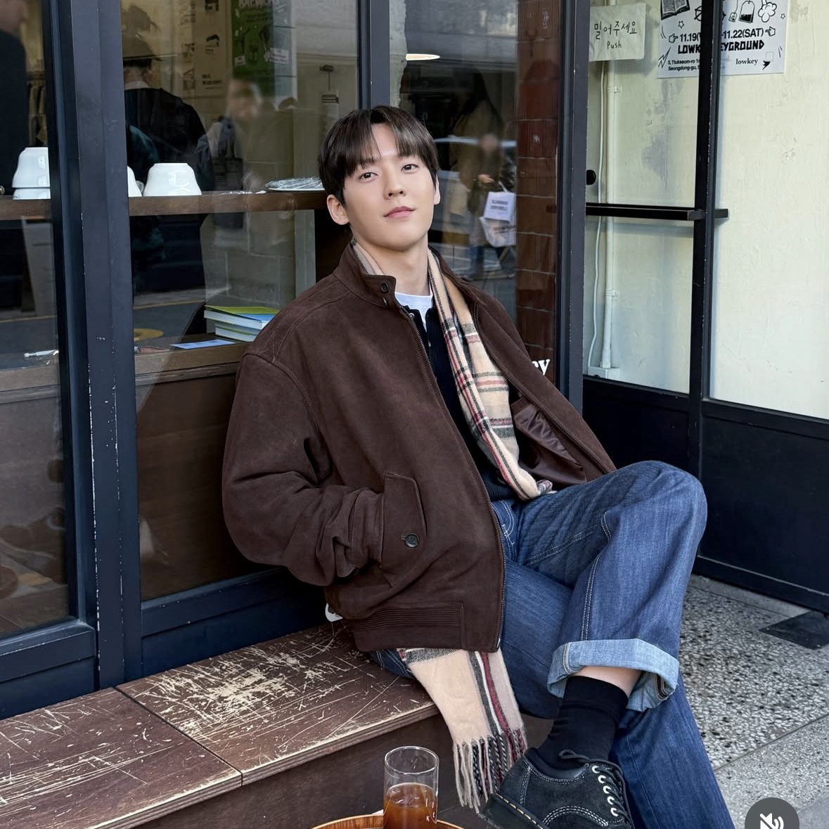 A moment captured by Lee Minhyuk (BTOB)'s fan