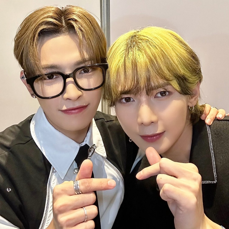 Recent activity shot of Yeosang (ATEEZ)