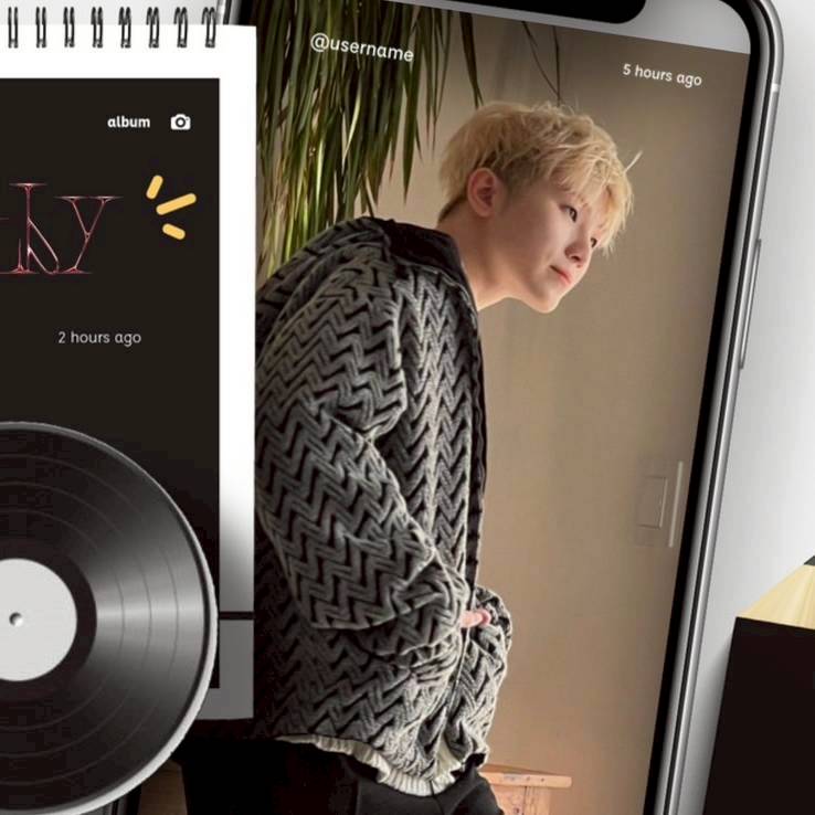 A moment captured by Woozi (SEVENTEEN)'s fan