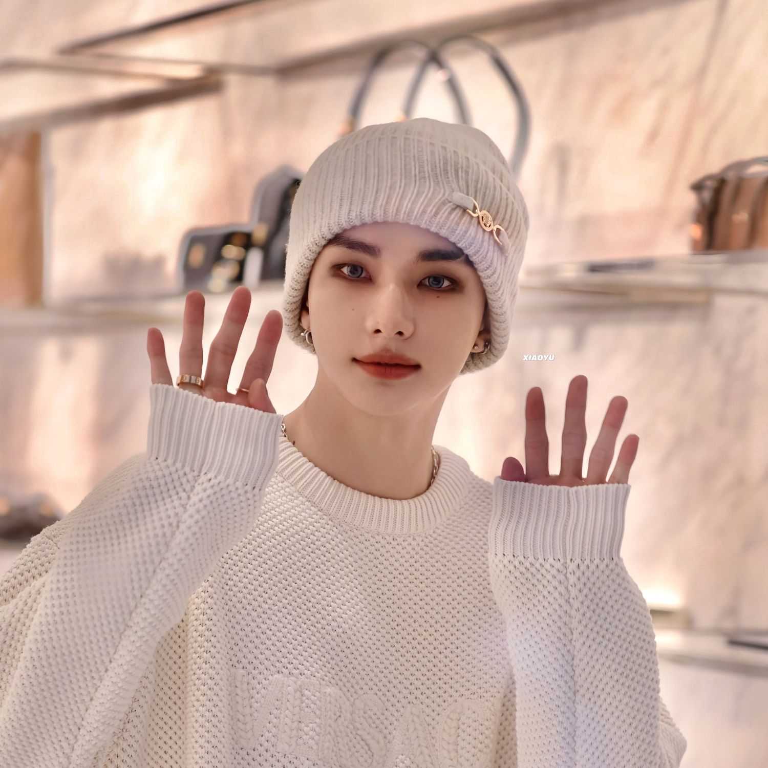 Behind-the-scenes cut of Hyunjin (Stray Kids)