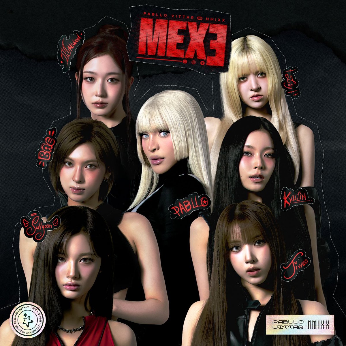 Recent activity shot of NMIXX