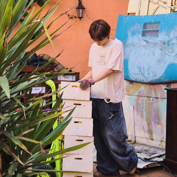 Behind-the-scenes cut of Baekhyun (EXO)