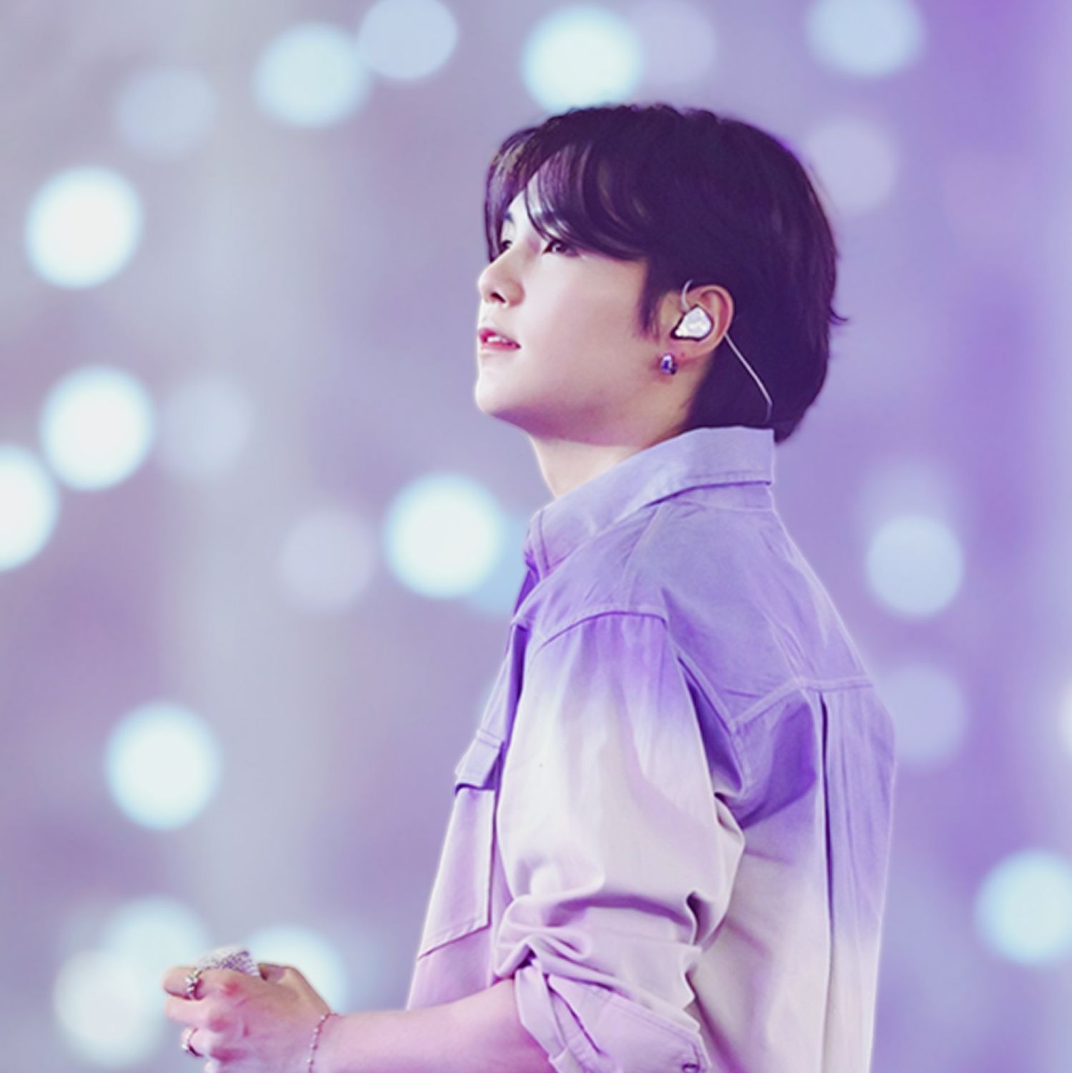 A moment captured by SUGA (BTS)'s fan