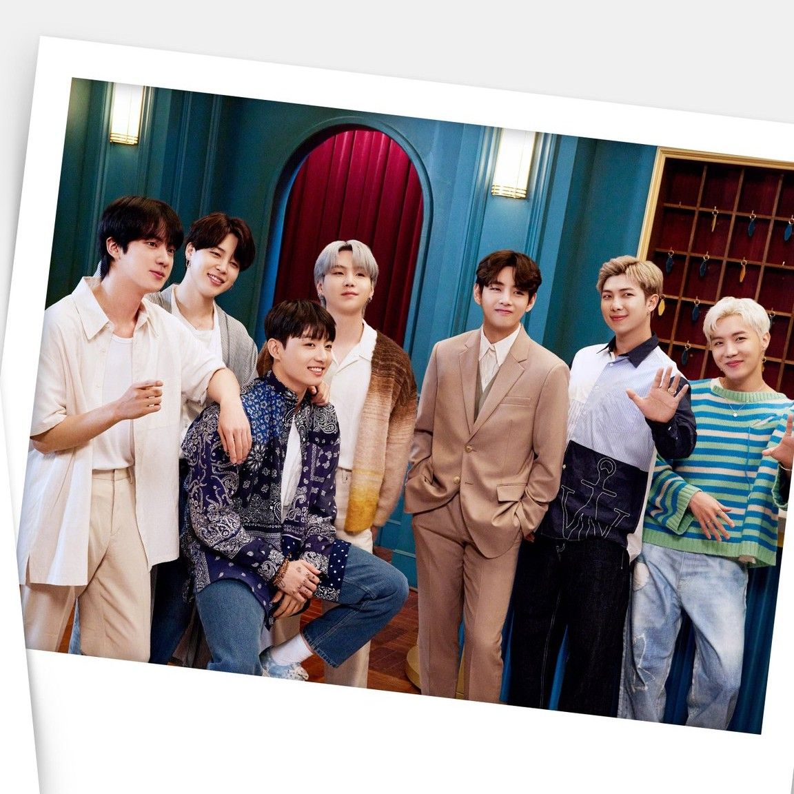 방탄소년단의 비하인드 컷