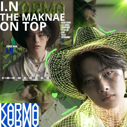 Recent activity shot of I.N (Stray Kids)