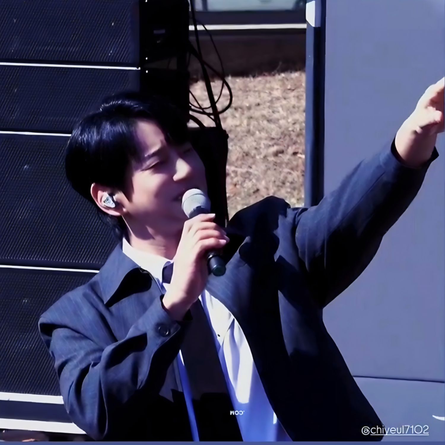 Behind-the-scenes cut of Hwang Chiyeol