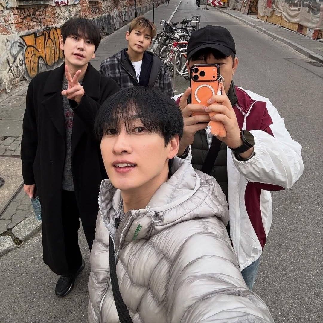 슈퍼주니어의 비하인드 컷