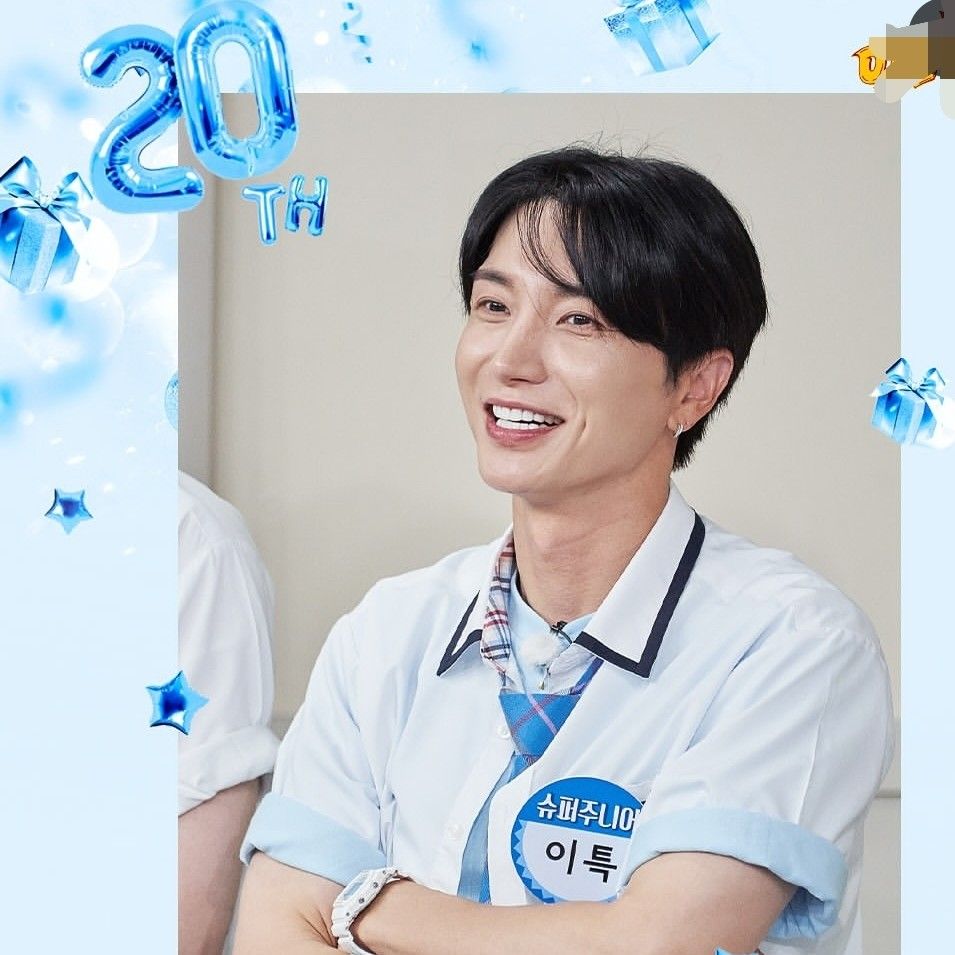 Behind-the-scenes cut of Leeteuk (Super Junior)