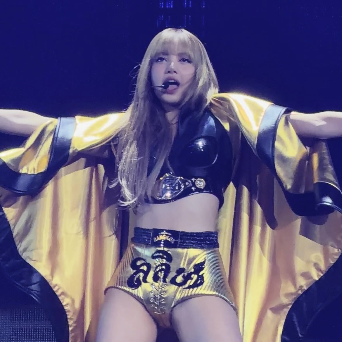 Recent activity shot of Lisa (BLACKPINK)