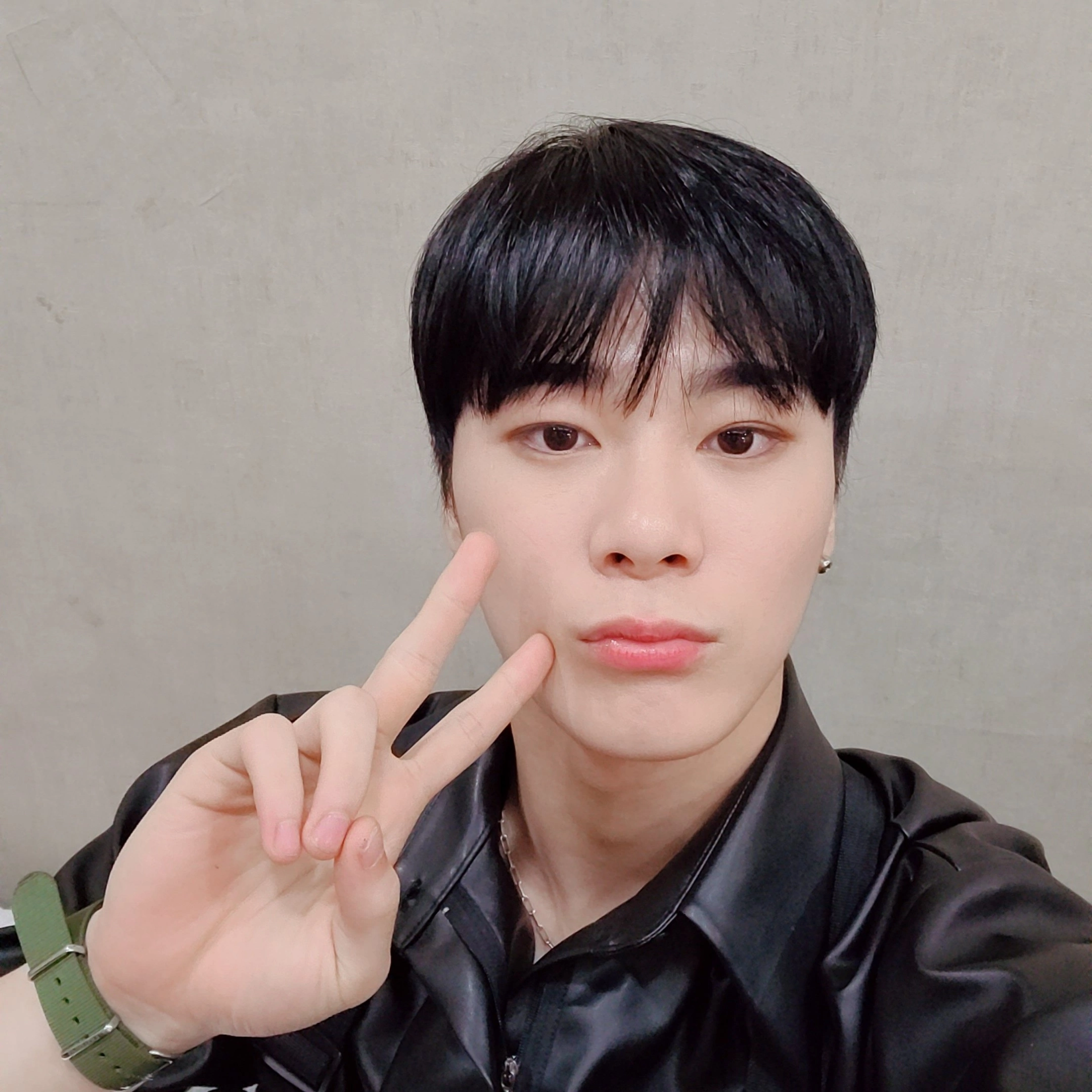 Recent activity shot of Moonbin (ASTRO)