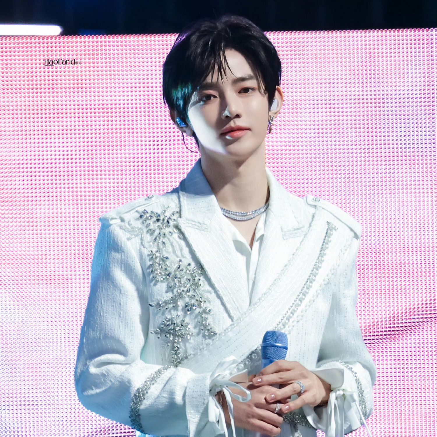 Recent activity shot of Zhang Hao (ZEROBASEONE)