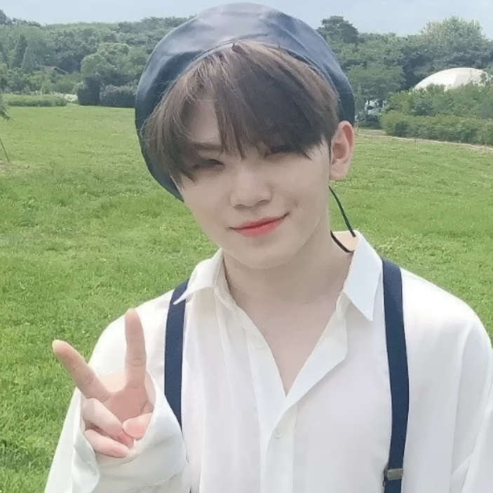 Recent activity shot of Woozi (SEVENTEEN)