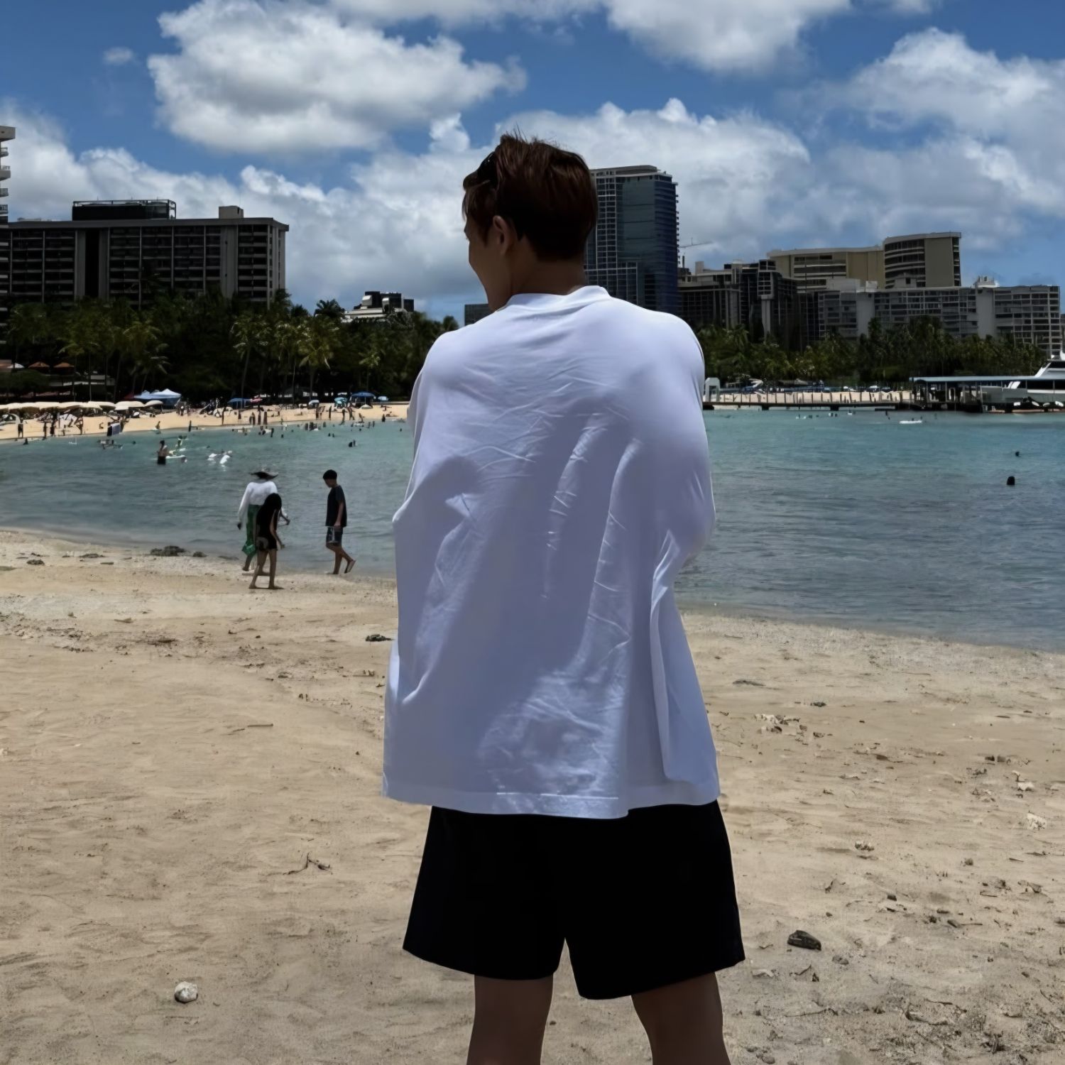Recent activity shot of Mingyu (SEVENTEEN)