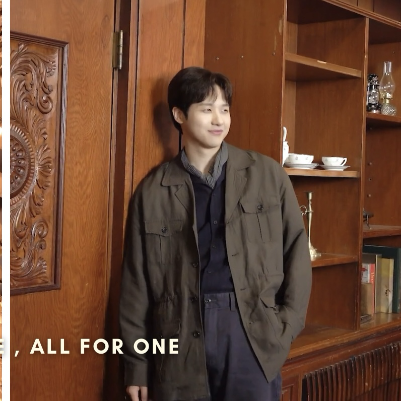 Behind-the-scenes cut of CNU (B1A4)