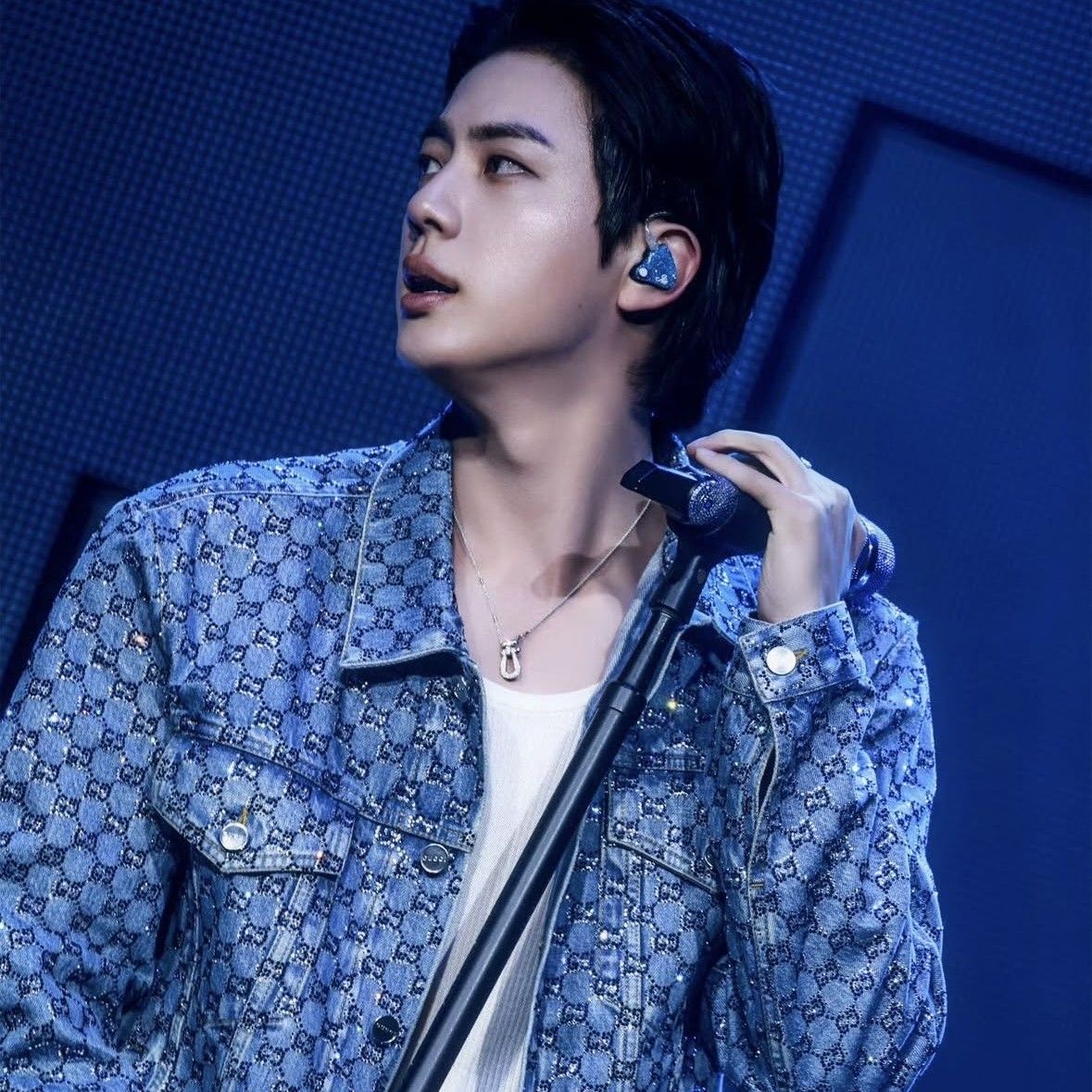 Recent activity shot of Jin (BTS)