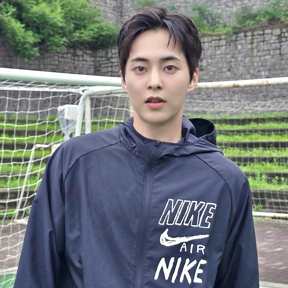 A moment captured by Xiumin (EXO)'s fan