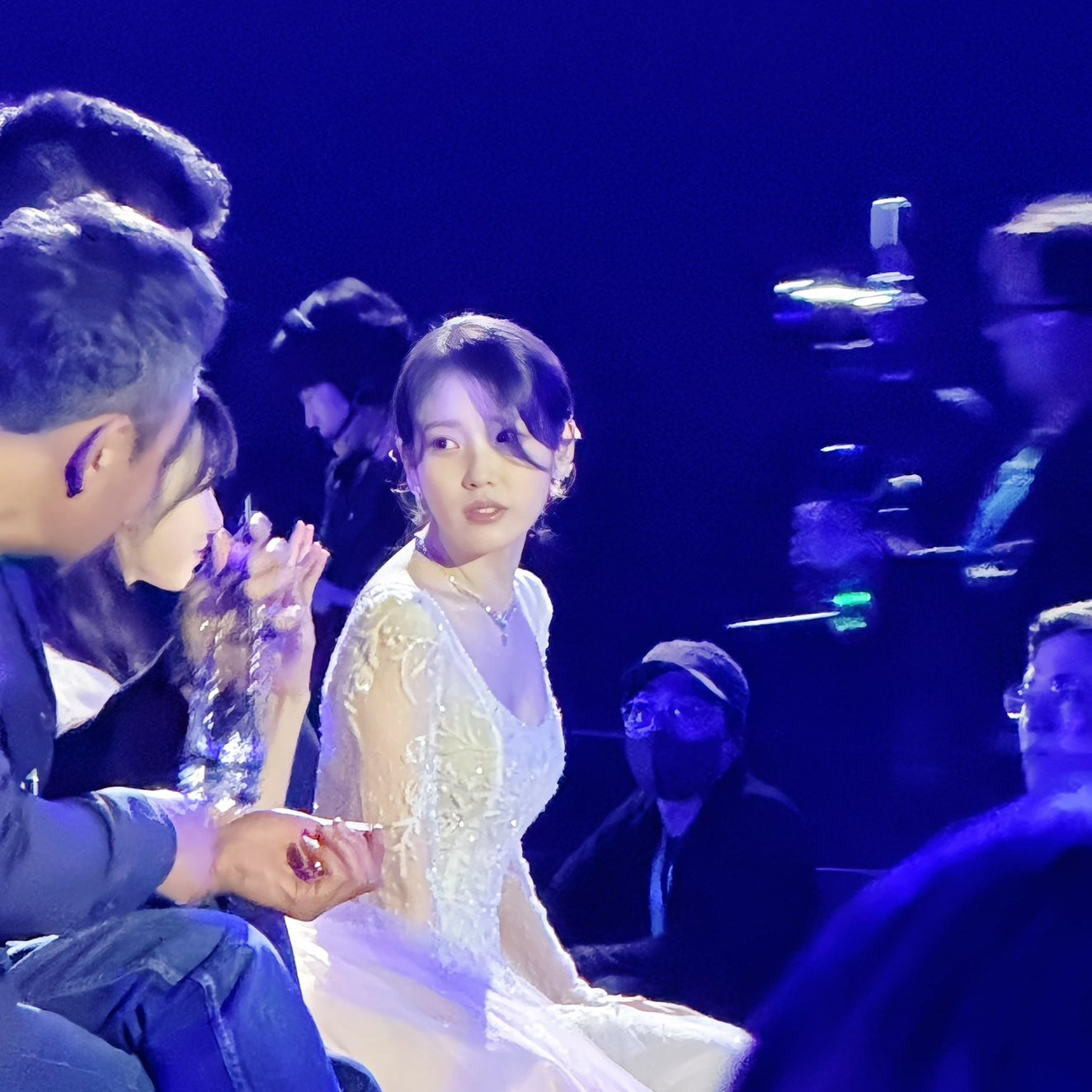 A moment captured by IU's fan