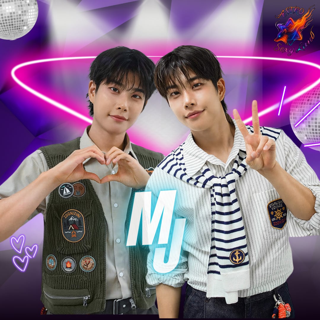 A moment captured by MJ (ASTRO)'s fan