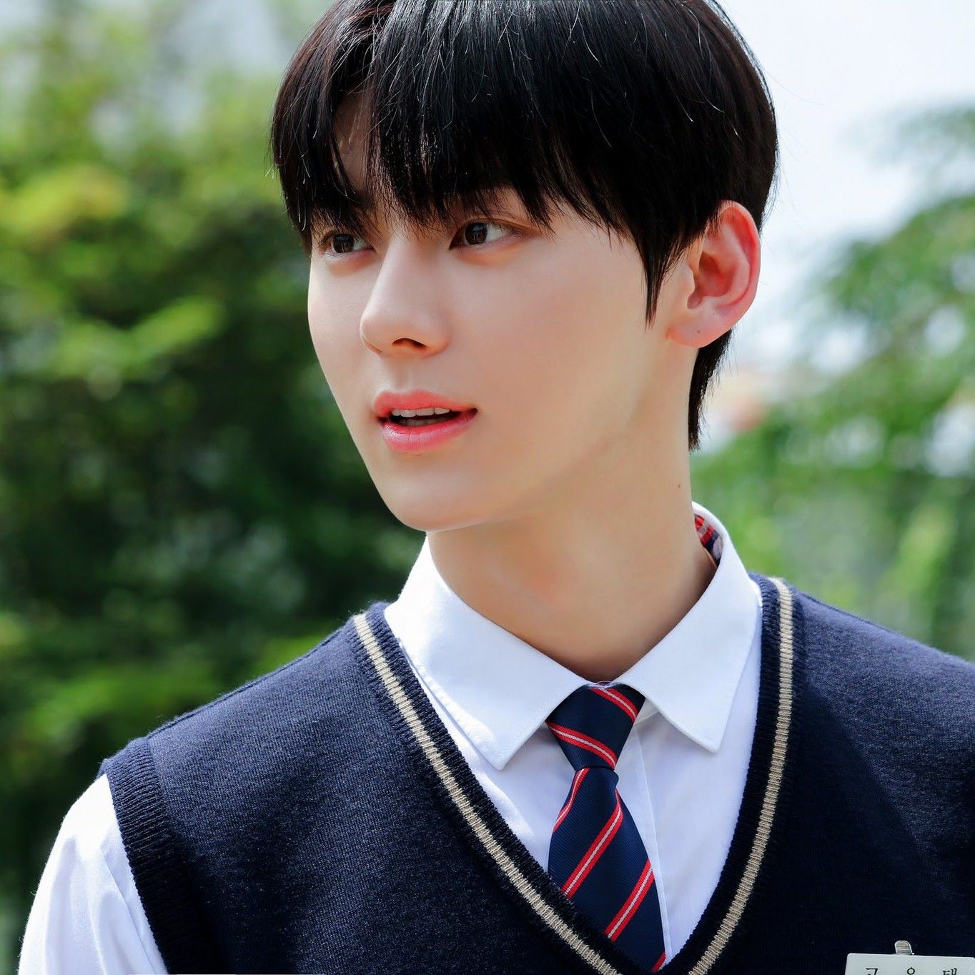 Recent activity shot of Hwang Minhyun