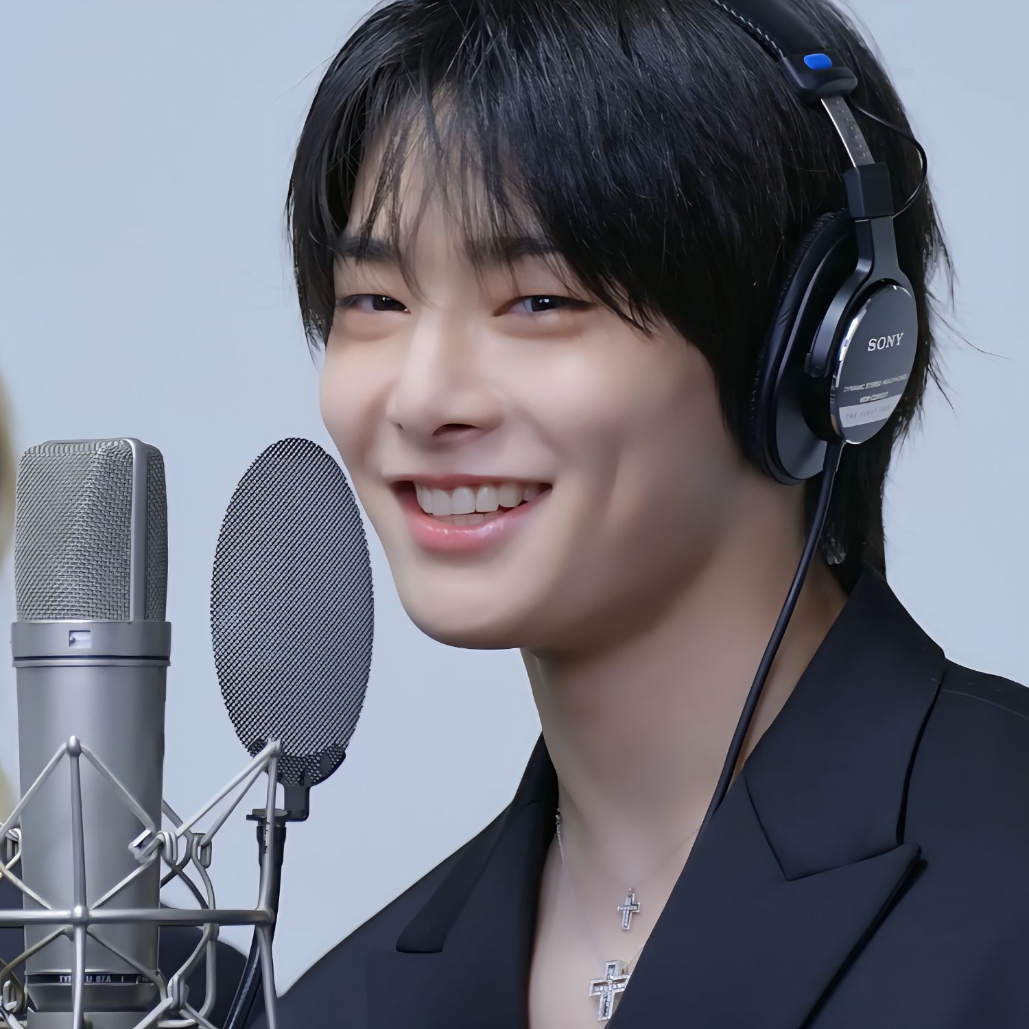 A moment captured by I.N (Stray Kids)'s fan