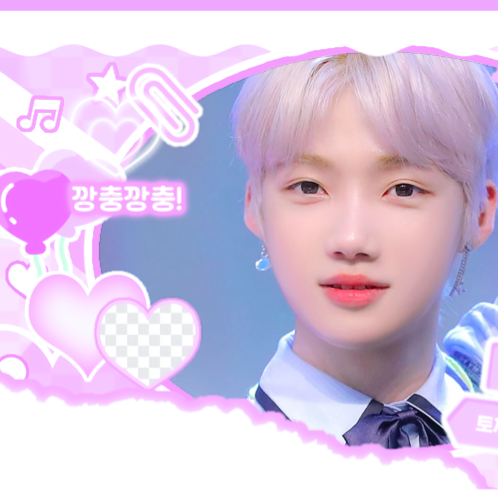 A moment captured by New (THE BOYZ)'s fan
