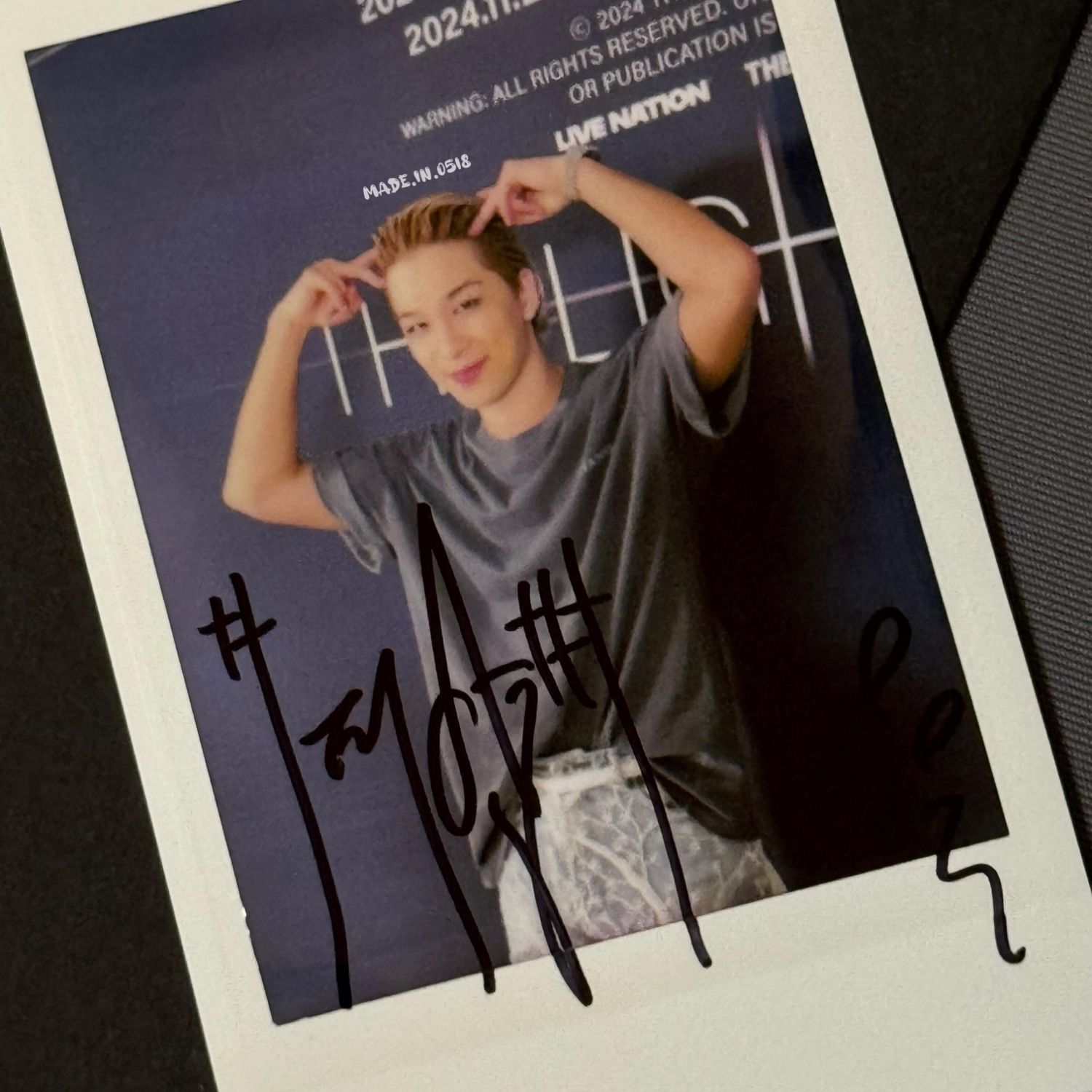 Behind-the-scenes cut of Taeyang (BIGBANG)