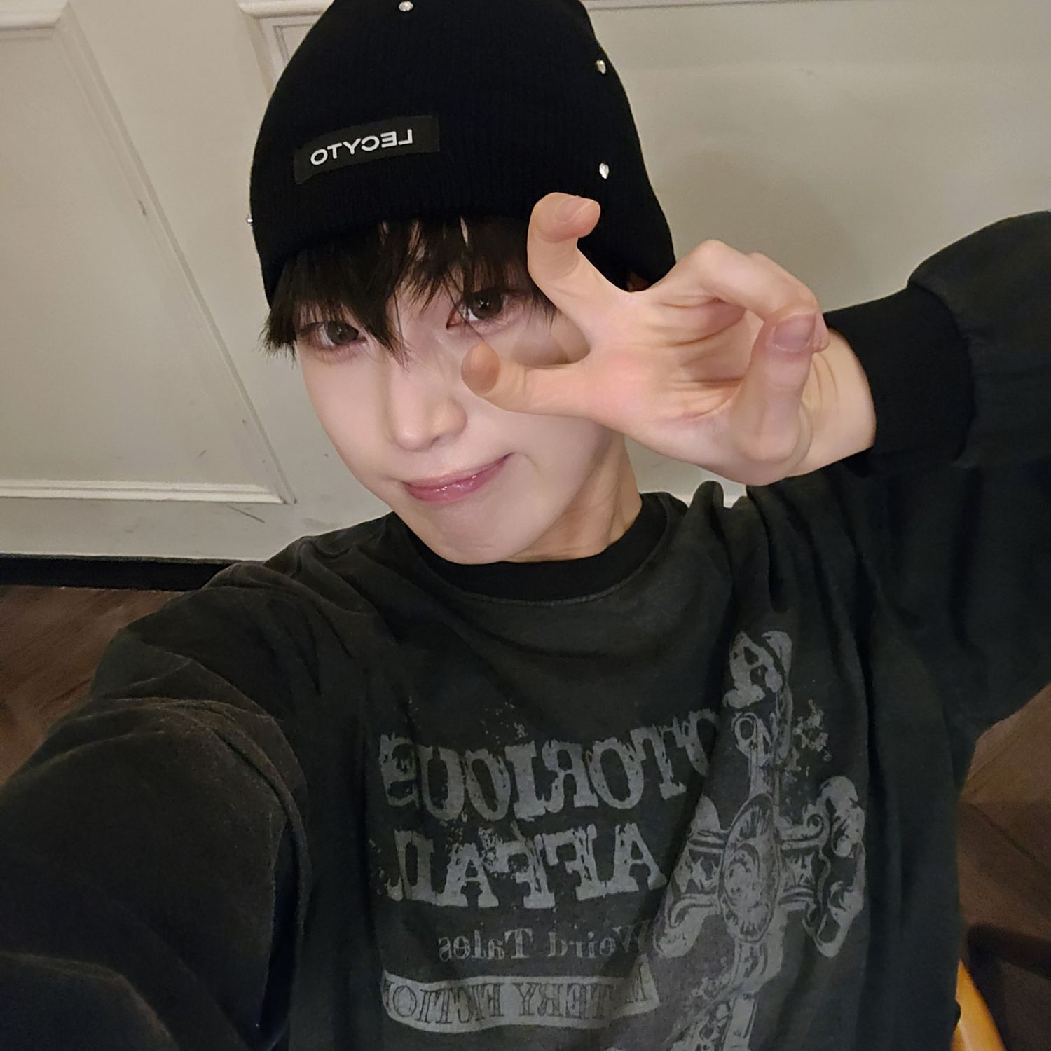 Recent activity shot of Sunoo (ENHYPEN)